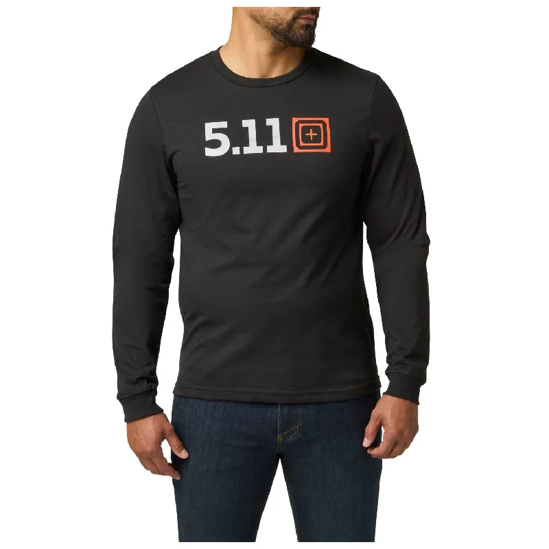 basic t-shirts for men -5.11 Tactical Men's 5.11® Scope Graphic Long Sleeve T-Shirt