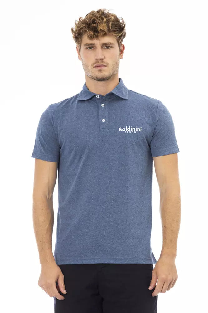 men's stylish cotton polo shirts -Baldinini Trend  Cotton Polo Men's Shirt