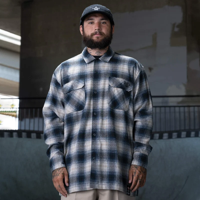 men's everyday button-up shirts -Dickies Ronnie Sandoval Brushed Flannel Shirt