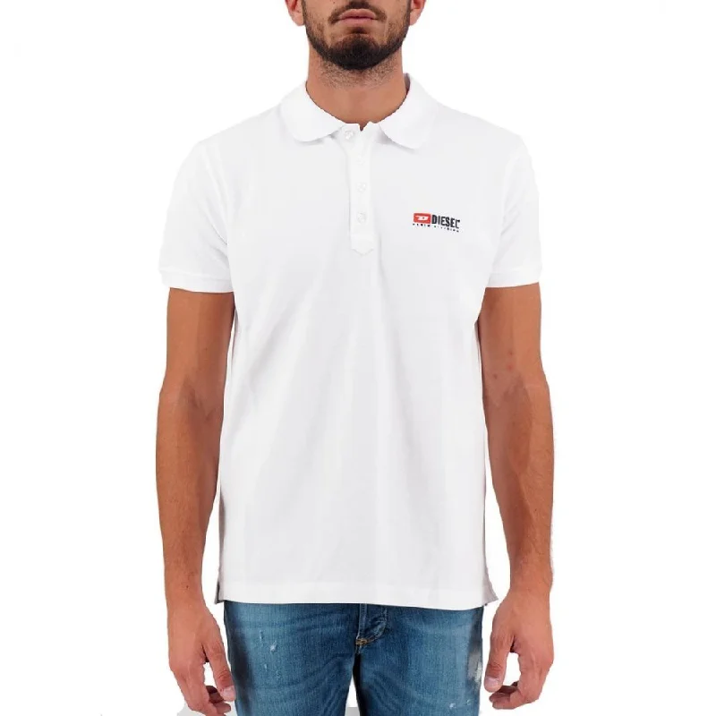 men's premium cotton polo shirts -Diesel  Cotton Polo Men's Shirt