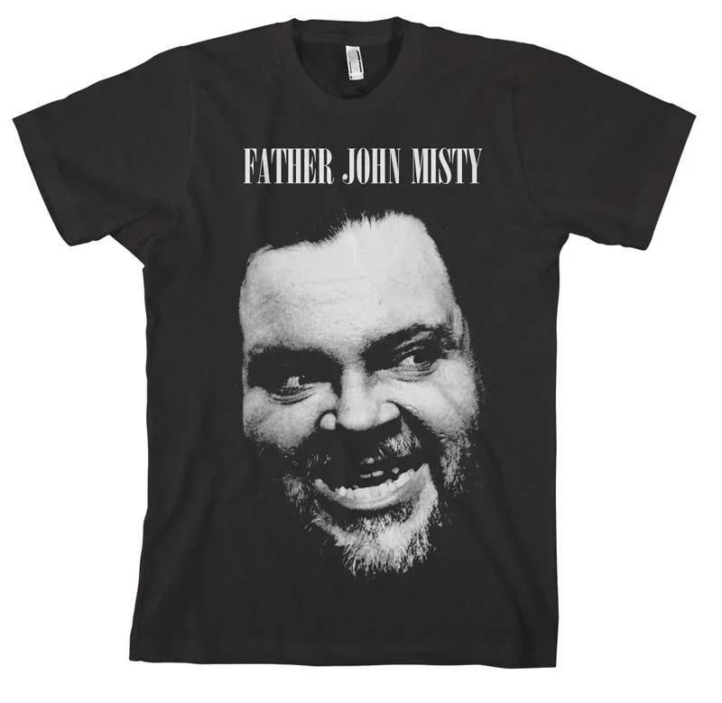 men's workout t-shirts -Father Tad Misty Black