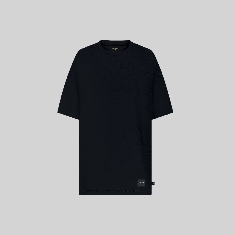 men's t-shirts for summer -FELTZER T-SHIRT OVERSIZE BLACK