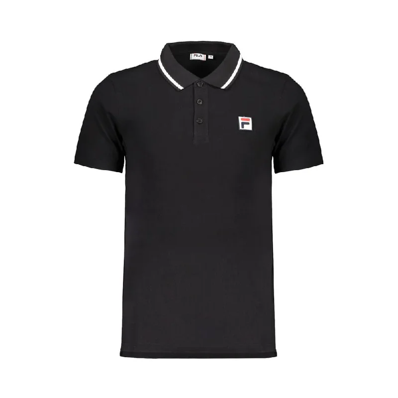 lightweight polo shirts for men -Fila  Cotton Polo Men's Shirt