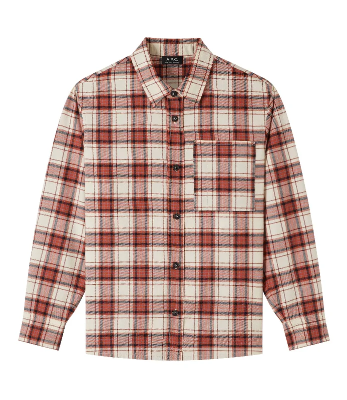 men's casual dress shirts -Graham overshirt