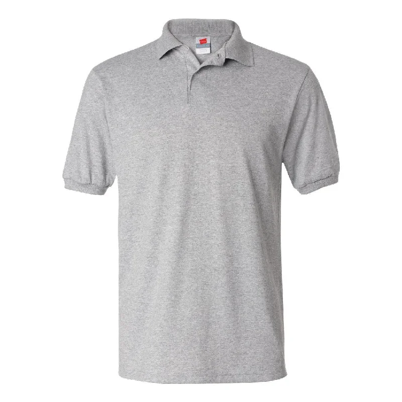 men's slim-fit polo shirts -Hanes Ecosmart Jersey Polo