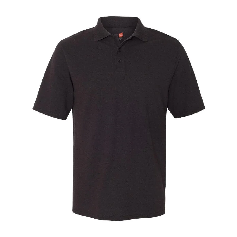 men's classic polo shirts -Hanes X-Temp Piqu Polo with Fresh IQ