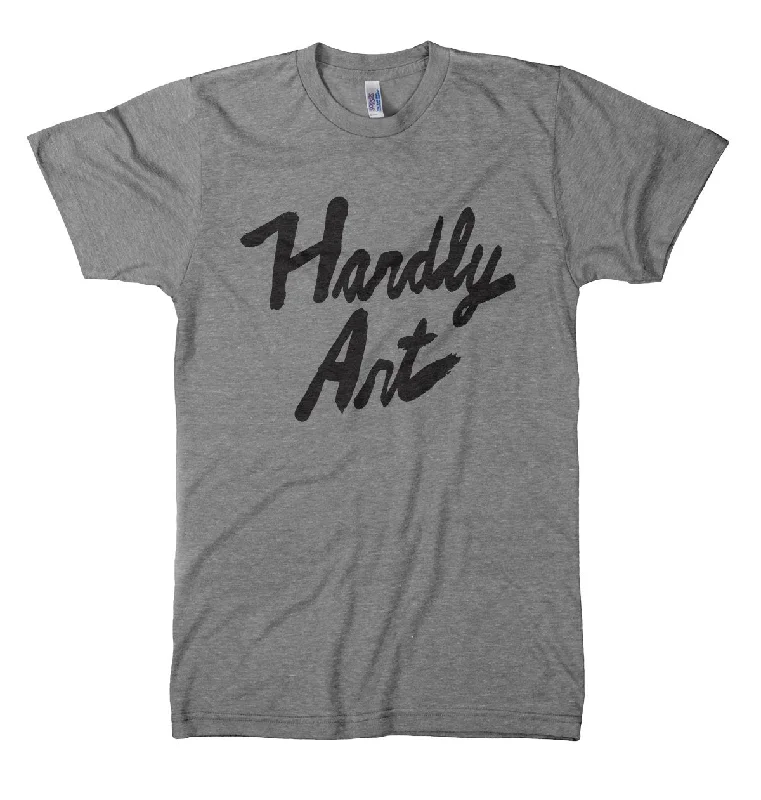 men's custom logo t-shirts -HA Logo Grey