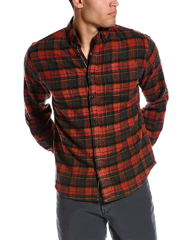 men's business shirts -Heritage by Report Collection Flannel Shirt