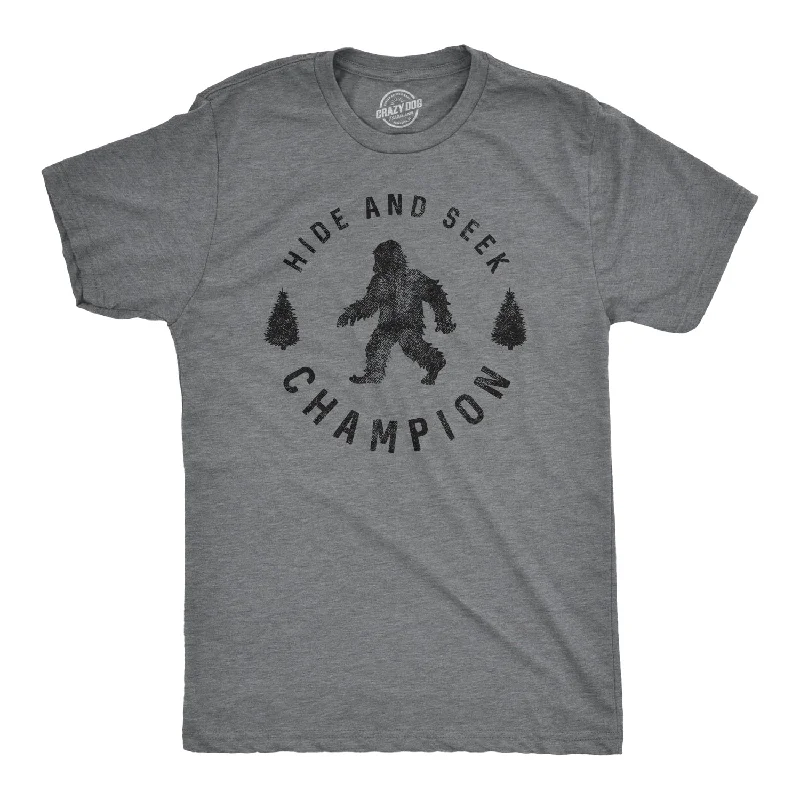 versatile t-shirts for men -Hide And Seek Champion Men's T Shirt