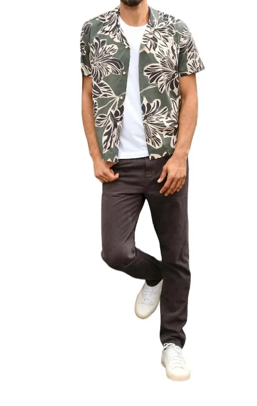 comfortable button-up shirts for men -Iggy Shirt In Catalina