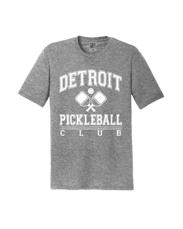 men's stylish printed tees -Ink Detroit - Detroit Pickleball T-Shirt - Available in 2 colors