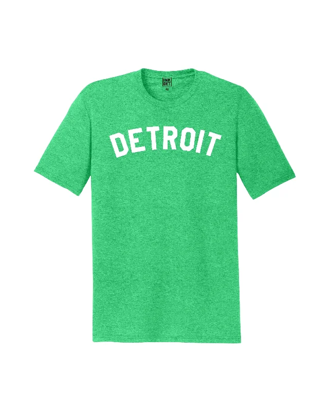 men's vintage t-shirts -Ink Detroit - Triblend T-Shirt - Green