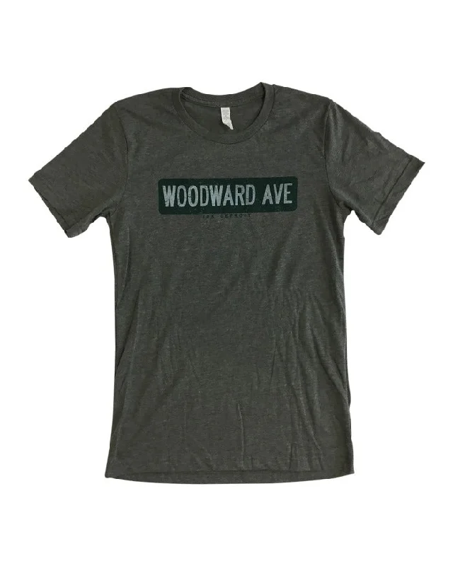 men's stylish printed tees -Ink Detroit Woodward Ave T-Shirt