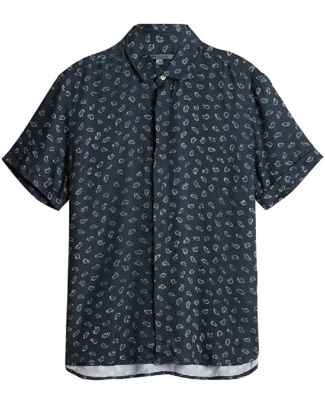 stylish button-down shirts for men -John Varvatos Loren Sport Shirt