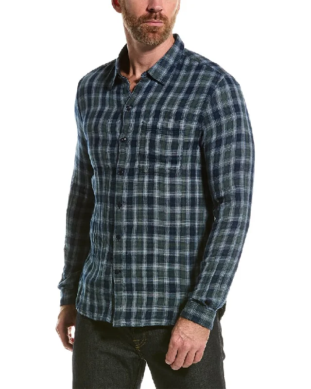 soft-touch shirts for men -John Varvatos Star U.S.A. Reversible Shirt