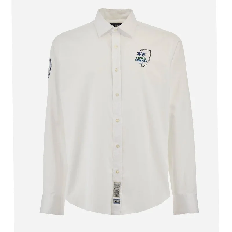 men's cotton shirts -La Martina  Cotton Men's Shirt