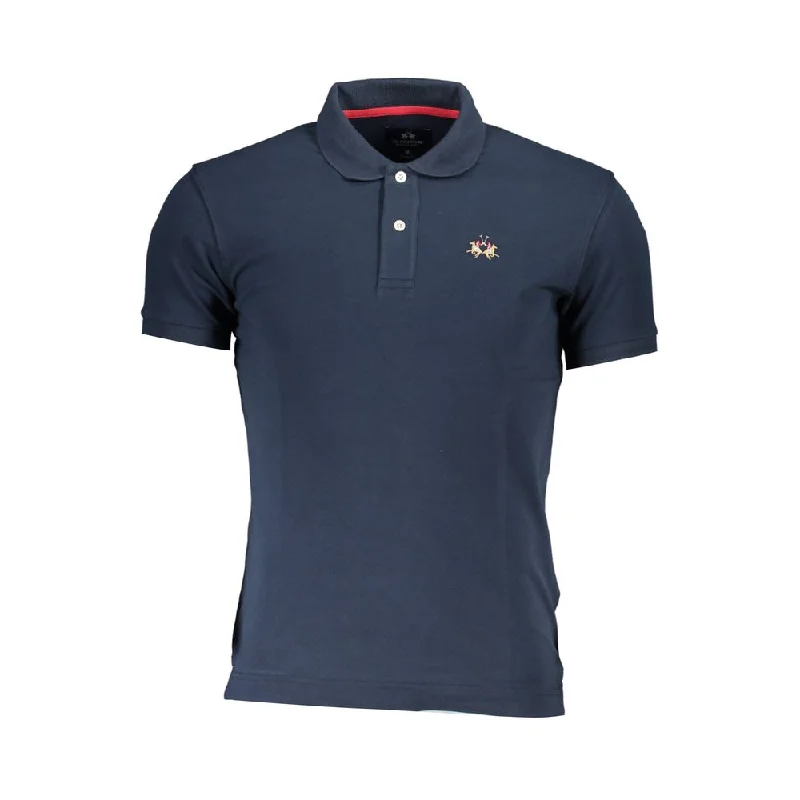 casual polo shirts for men -La Martina  Cotton Polo Men's Shirt