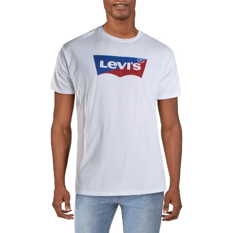 versatile t-shirts for men -Levi's Mens Cotton Graphic Logo T-Shirt