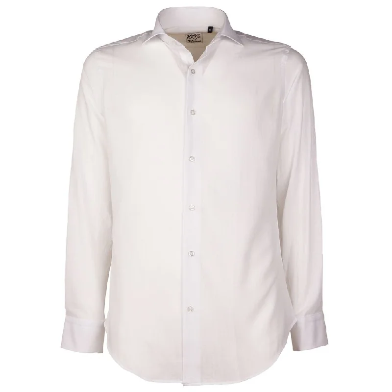 men's slim-fit dress shirts -Made in Italy  Cotton Men's Shirt