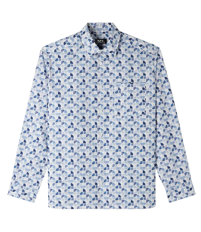 men's holiday-themed shirts -Malo shirt