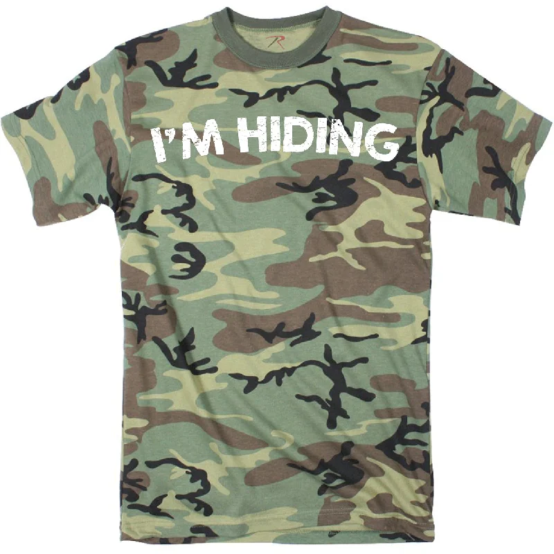 eco-conscious t-shirts for men -I'm Hiding Men's T Shirt