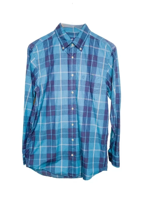 men's stylish short-sleeve shirts -Men's Plantation Button-Down Shirt In Highlands