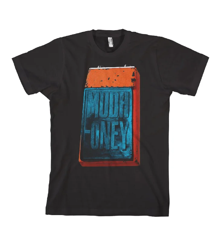 men's cotton blend t-shirts -Mudhoney Super Fuzz Pedal Black T-Shirt