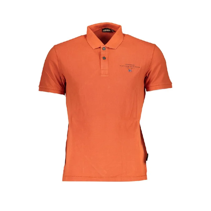 polo shirts for men with collars -Napapijri  Cotton Polo Men's Shirt