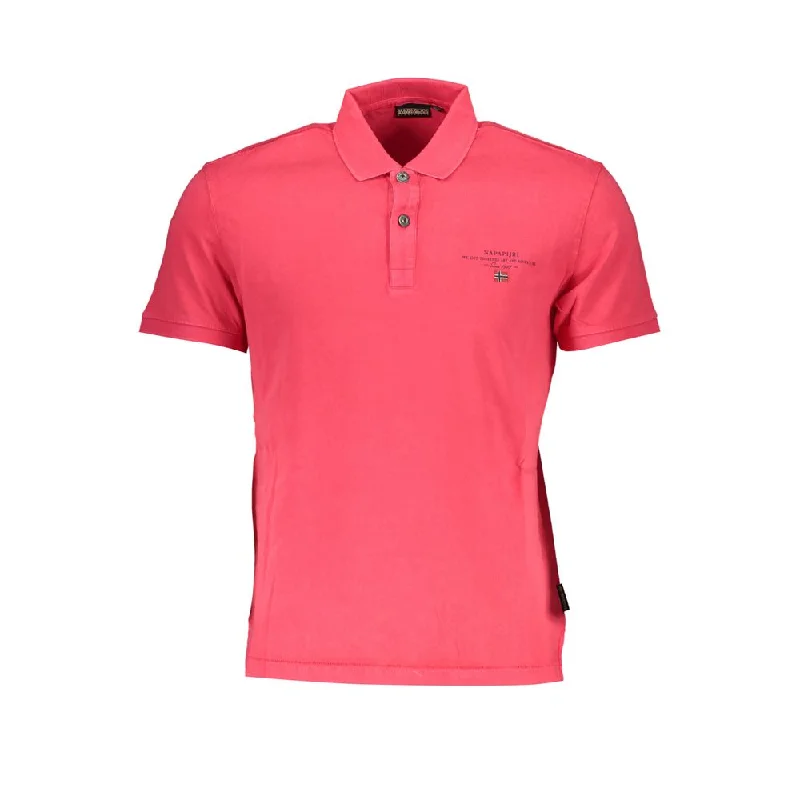 versatile cotton polo shirts -Napapijri  Cotton Polo Men's Shirt