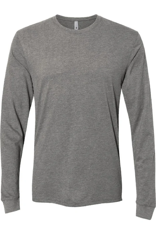 men's fashion-forward t-shirts -Next Level Unisex Sueded Long Sleeve T-Shirt