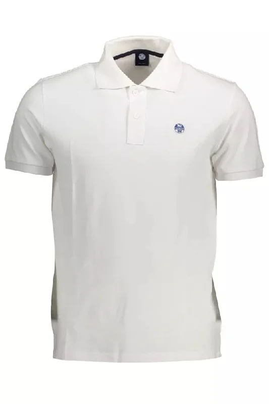 lightweight polo shirts for sports -North Sails Elegant  Cotton Polo With Logo Men's Detail