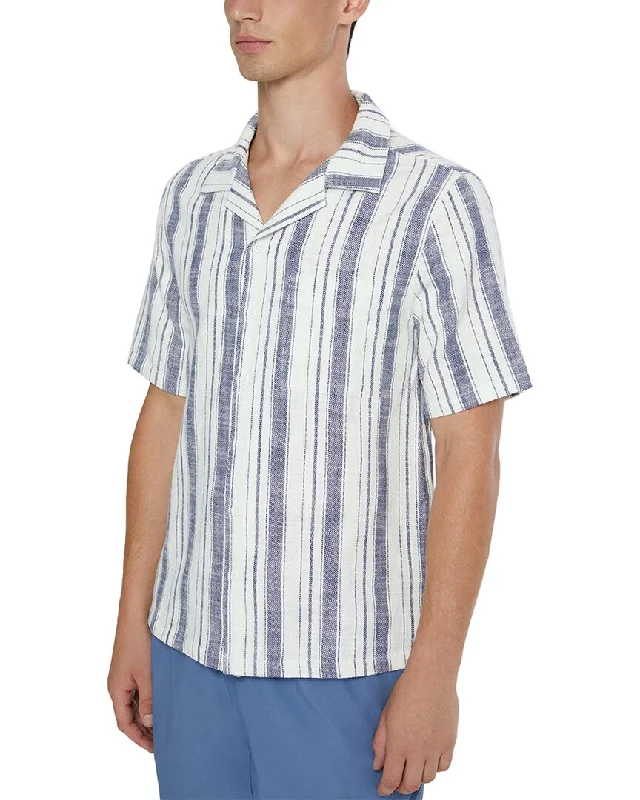 men's light-weight shirts -Onia Novelty Vacation Shirt