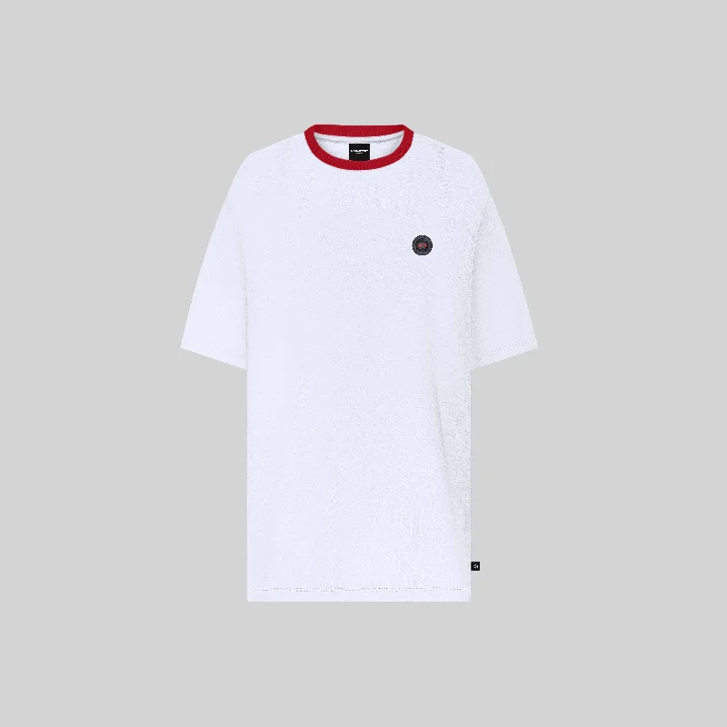 men's casual summer t-shirts -RAIDEN T-SHIRT OVERSIZE WHITE