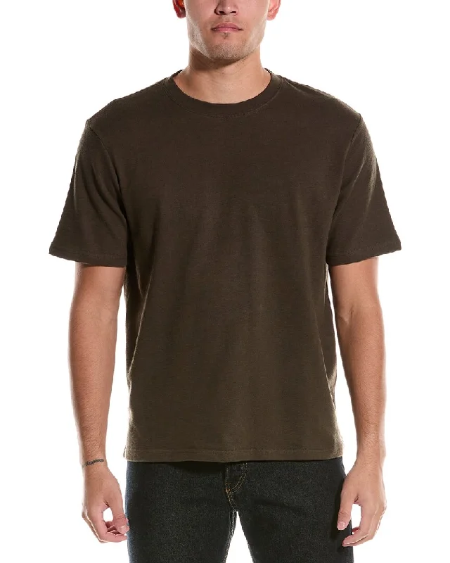 men's graphic print t-shirts -Slate & Stone Textured T-Shirt