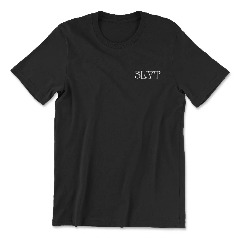 men's workout t-shirts -ILION Black T-Shirt