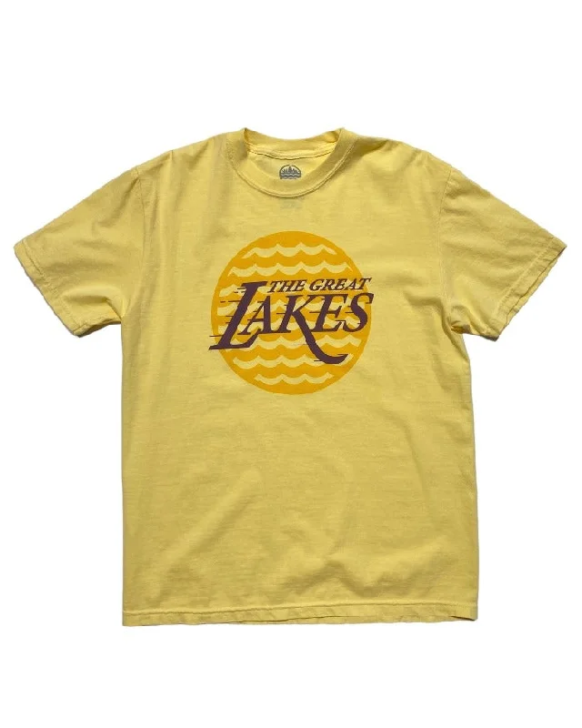 men's graphic t-shirts -The Great Lakes T-Shirt - Butter