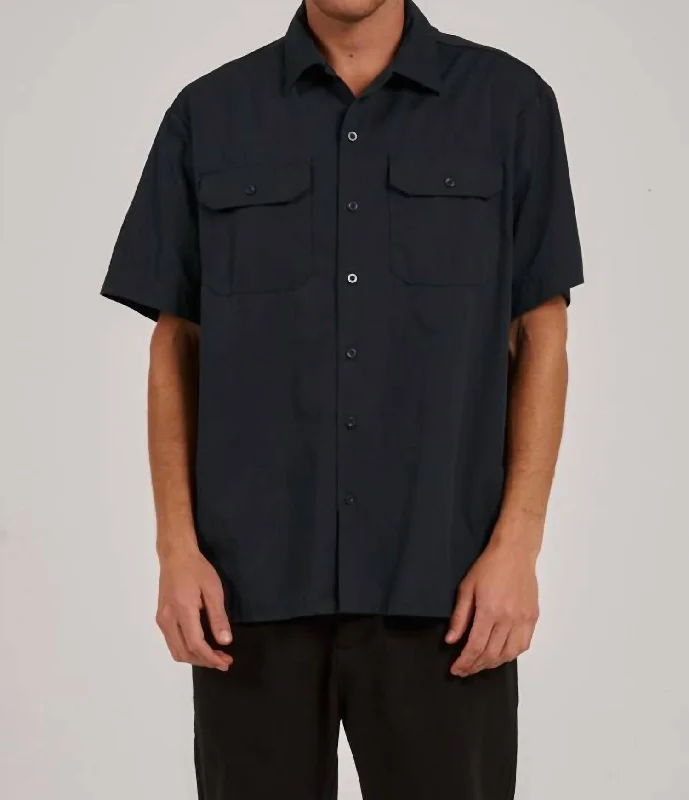 men's breathable shirts -Union Work Shirt In Spruce