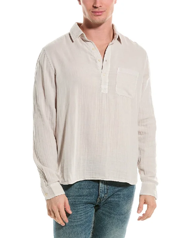 men's breathable shirts -Velvet by Graham & Spencer Gerald Shirt