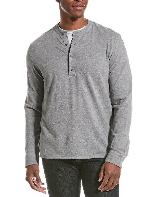 men's luxury shirts -Vince Pique Henley