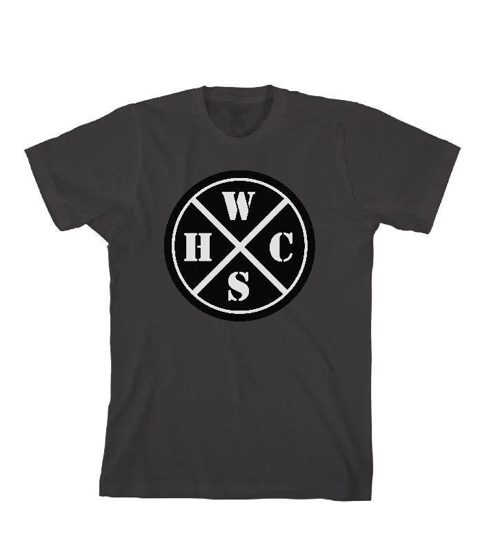 stylish t-shirts for men -West Seattle Hardcore Charcoal T-Shirt