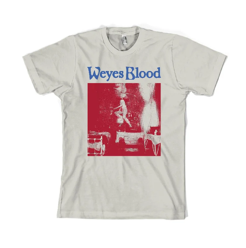 plain t-shirts for men -Weyes Blood Titanic Rising T-Shirt