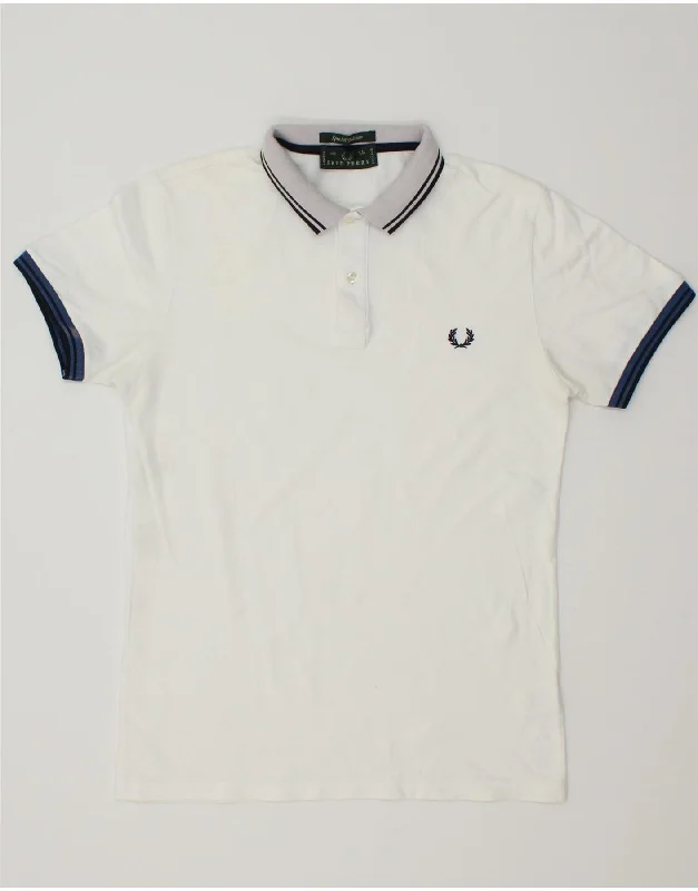 men's casual polo shirts for work -FRED PERRY Boys Polo Shirt 10-11 Years XL  Grey Cotton