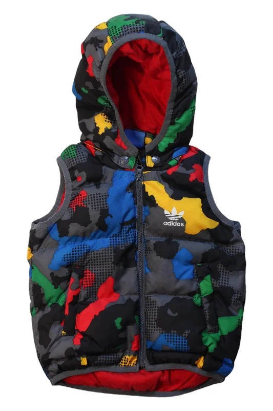 men's vest for evening wear -Adidas Puffer Vest 12-18M