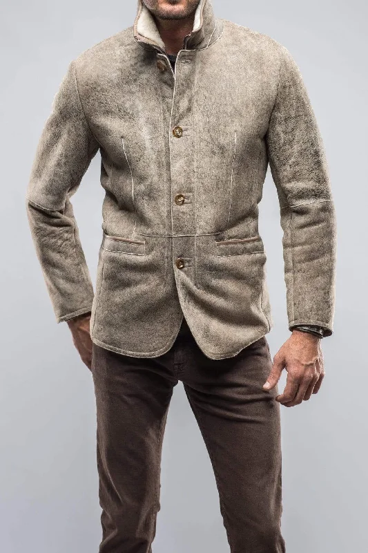 men's rain jackets -Antonio Shearling Jacket