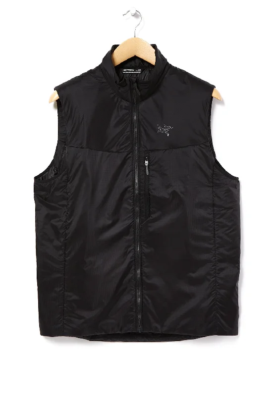 men's designer waistcoats -Arc'teryx Men's Nuclei Vest - Black