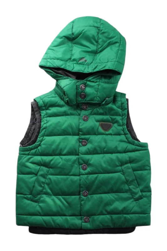 men's long waistcoats -Armani Puffer Vest 2T