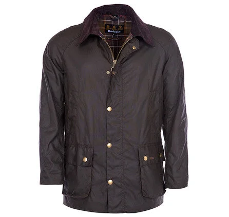 men's military jackets -Barbour Ashby Waxed Cotton Jacket