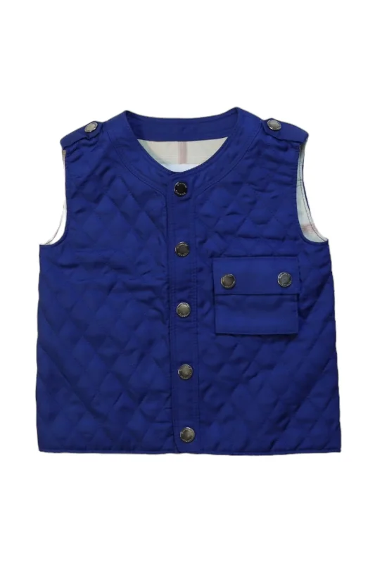 men's sleeveless jackets -Burberry Outerwear Vest 6-12M