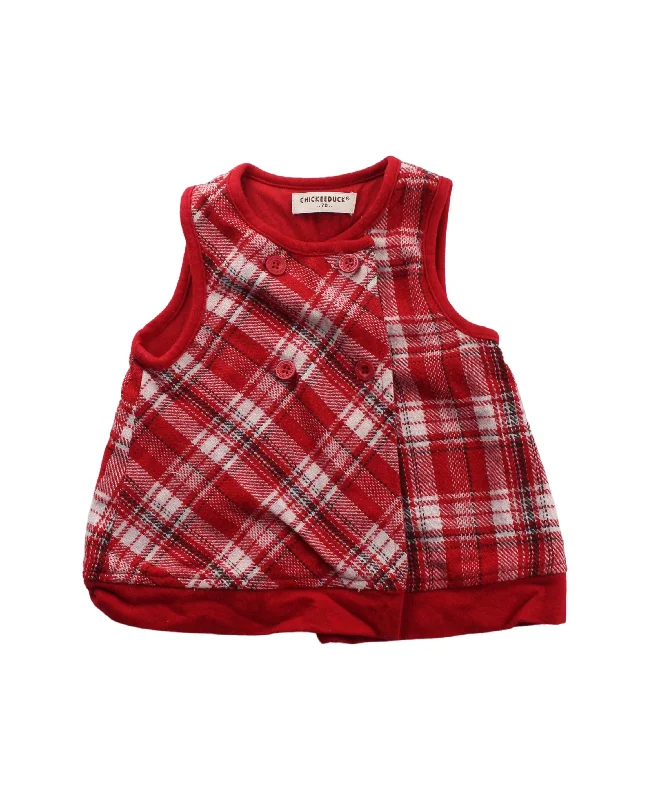 men's fitted vest jackets -Chickeeduck Vest 6-12M