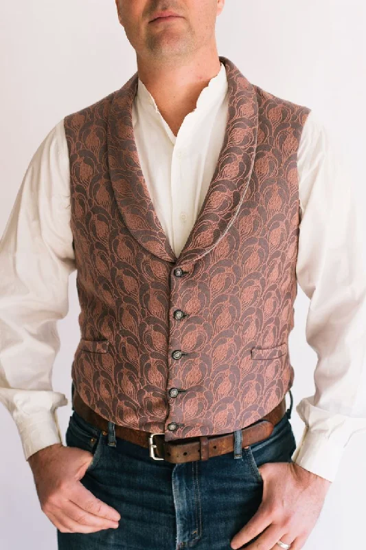 men's casual vest jackets -Folkwear 222 Unisex Vintage Vests